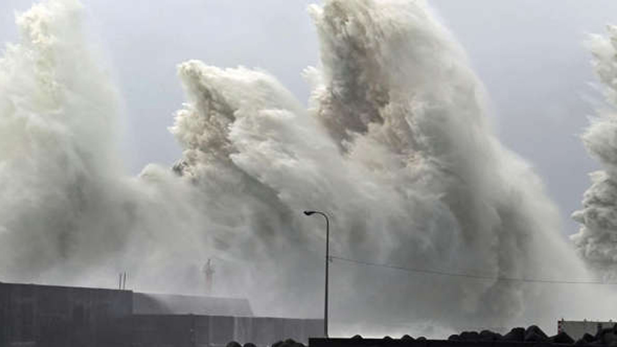 Nine million evacuated as super typhoon hits Japan